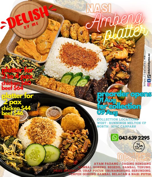 Nasi Ambeng Platter (Pre-Order)
